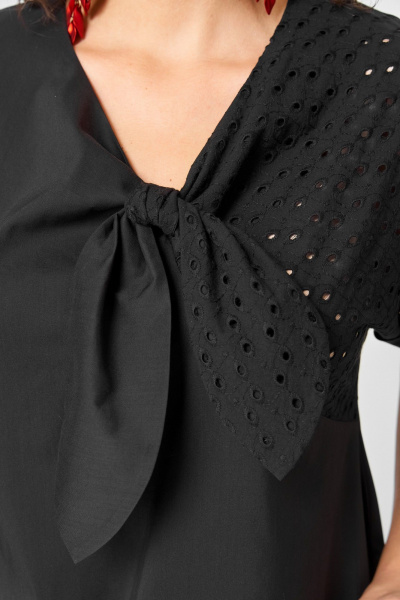 Платье EVA GRANT 7293 чёрный - фото 7