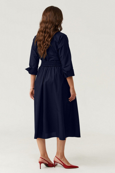 Платье Панда 83980 синий - фото 4