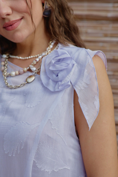 Платье Vittoria Queen 28253 лавандовый - фото 5