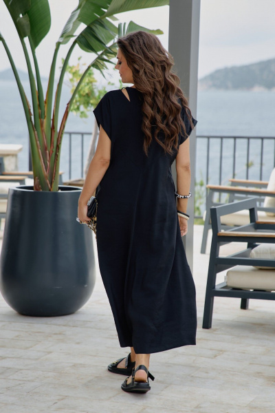 Платье Vittoria Queen 28573 черный - фото 7