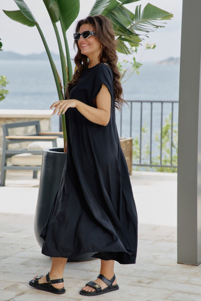 Платье Vittoria Queen 28573 черный - фото 4