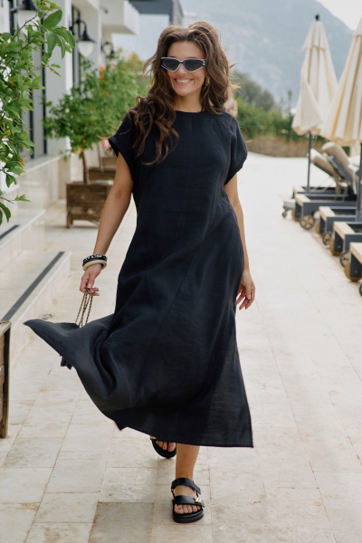 Платье Vittoria Queen 28573 черный - фото 2