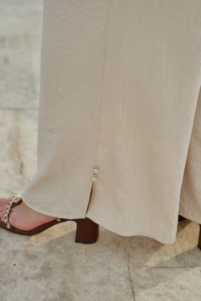 Брюки Vittoria Queen 28663бр бежевый - фото 4