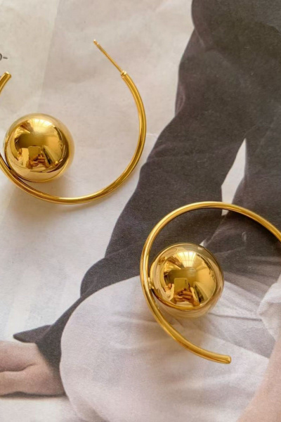 Серьги Jewelry of Dreams BS0067 золото - фото 3