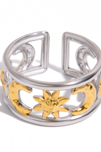 Кольцо Jewelry of Dreams BK0027 золото/серебро - фото 1