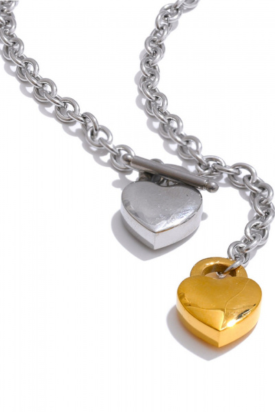 Колье Jewelry of Dreams BP0010 золото/серебро - фото 3