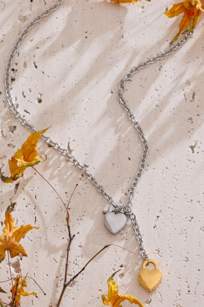 Колье Jewelry of Dreams BP0010 золото/серебро - фото 2