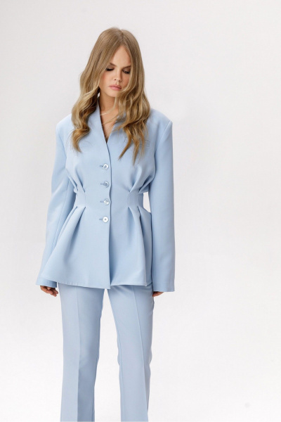Жакет PiRS 6342 голубой - фото 1