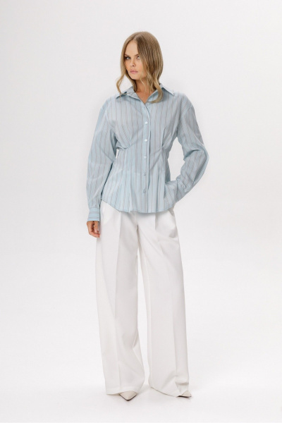 Рубашка PiRS 6556 голубой - фото 1