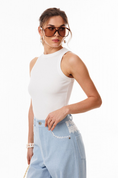 Джемпер EOLA 2798.5 молочный - фото 5