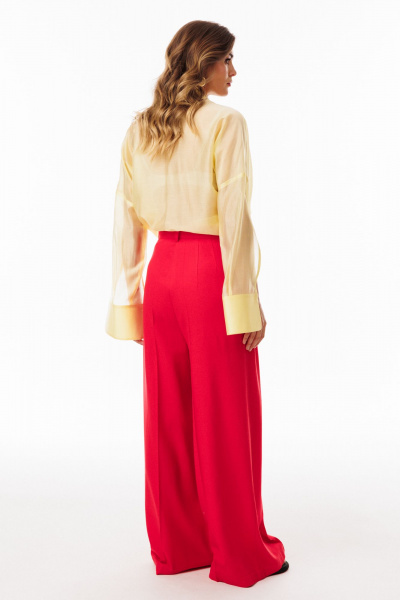 Блуза, топ EOLA 3035.1 сливочно_ масло - фото 9