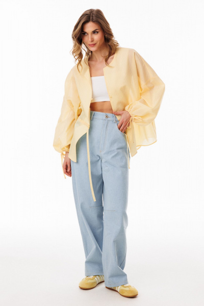 Брюки EOLA 3043.13 голубой - фото 6