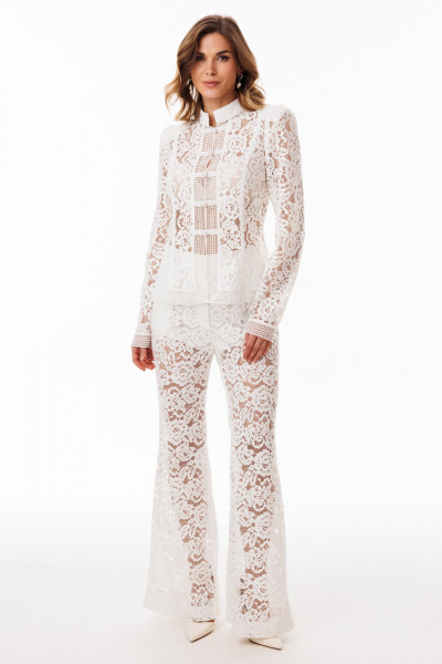 Блуза EOLA 3067.1 молочный - фото 2