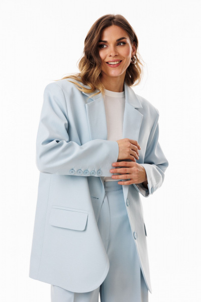 Брюки EOLA 3071 голубой - фото 7