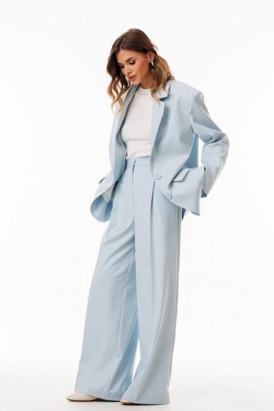 Брюки EOLA 3071 голубой - фото 5