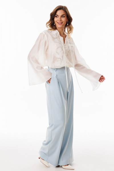 Брюки EOLA 3071.2 голубой - фото 6