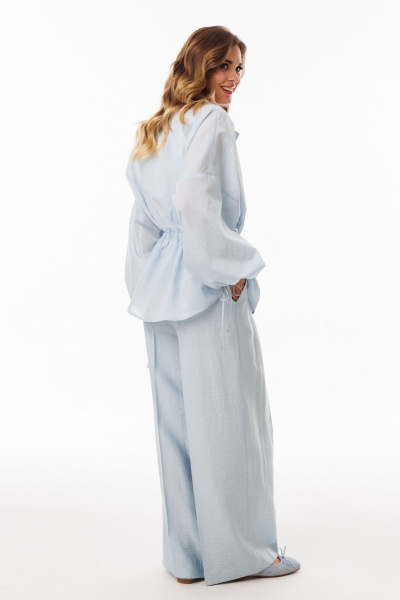 Брюки EOLA 3074 голубой - фото 9
