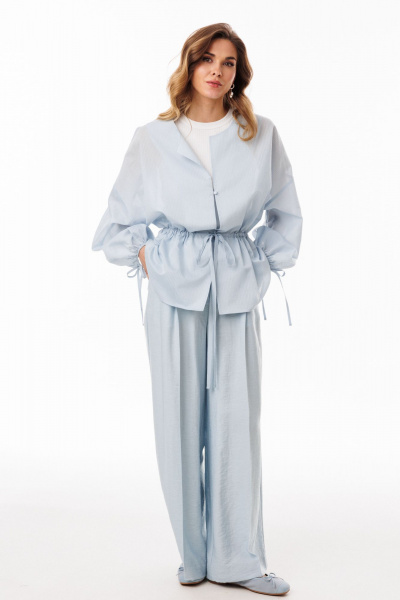Брюки EOLA 3074 голубой - фото 8