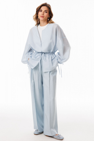 Брюки EOLA 3074 голубой - фото 7