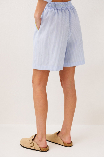 Шорты Butеr 3273 голубой - фото 6