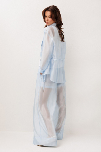 Блуза, брюки Butеr 3284 голубой - фото 10