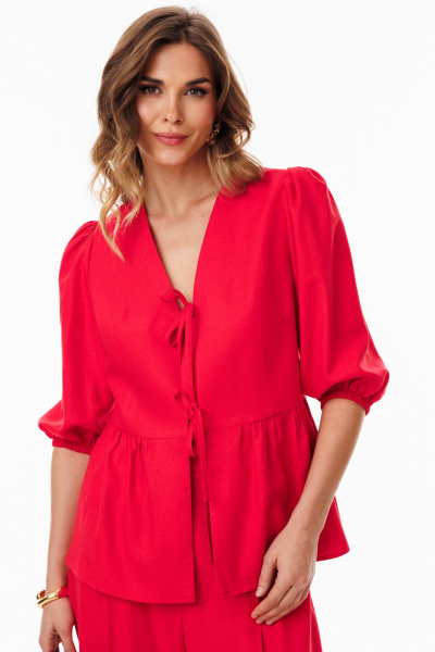 Блуза EOLA 3075 красный - фото 1