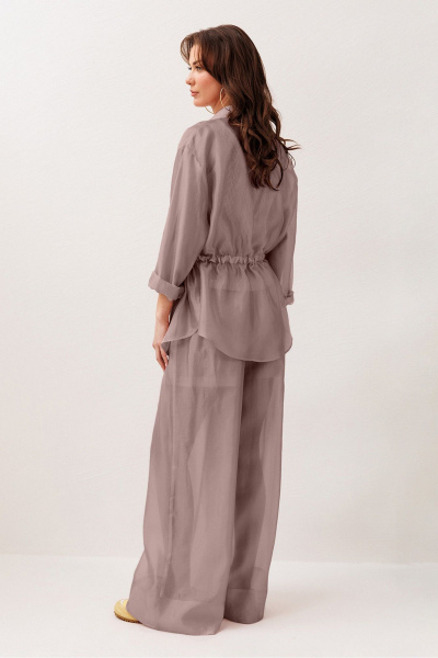 Блуза, брюки Butеr 3284 мокко - фото 7