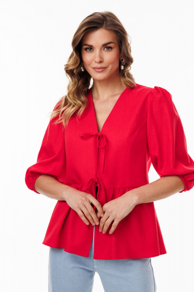 Блуза EOLA 3075.1 красный - фото 1