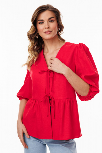 Блуза EOLA 3075.1 красный - фото 6