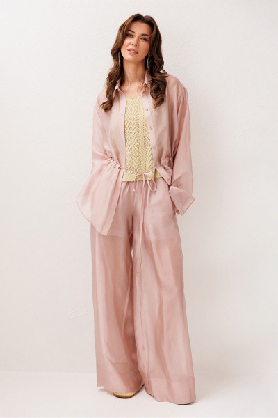 Блуза, брюки Butеr 3284 розовый - фото 4