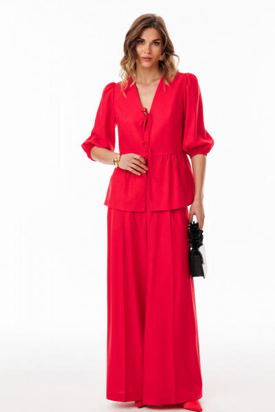 Брюки EOLA 3076 красный - фото 3