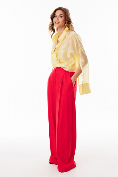 Брюки EOLA 3076.1 красный - фото 4