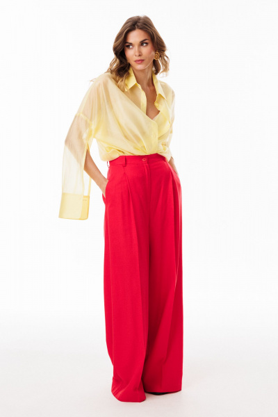 Брюки EOLA 3076.1 красный - фото 3