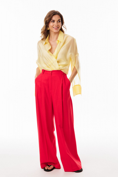 Брюки EOLA 3076.1 красный - фото 2