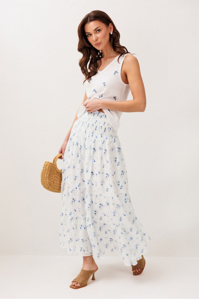 Джемпер Butеr 3298 белый - фото 9