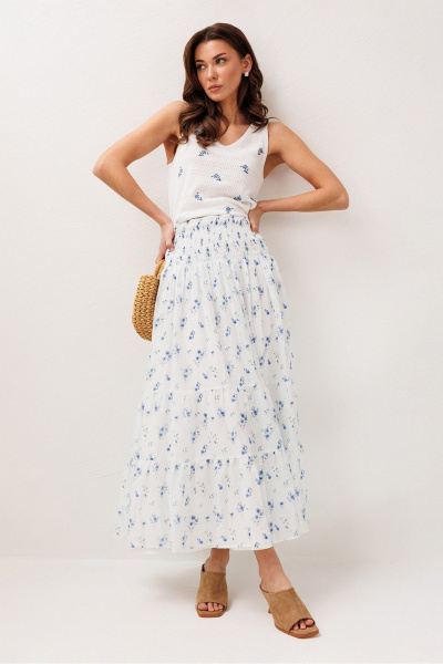 Джемпер Butеr 3298 белый - фото 8