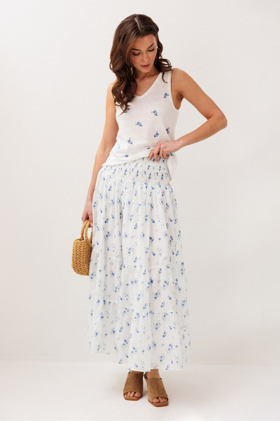 Джемпер Butеr 3298 белый - фото 7