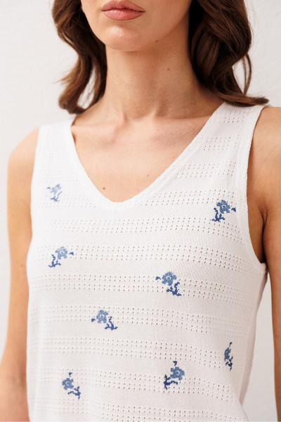 Джемпер Butеr 3298 белый - фото 2