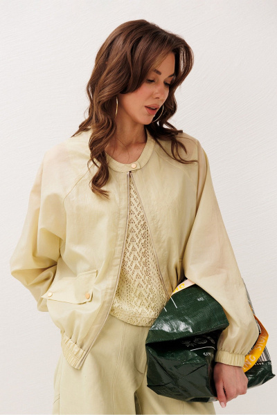 Куртка Butеr 3301 нежная олива - фото 3