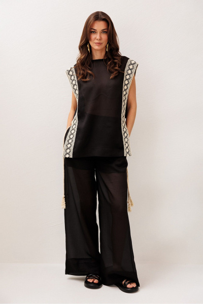 Туника Butеr 3302 черный - фото 1