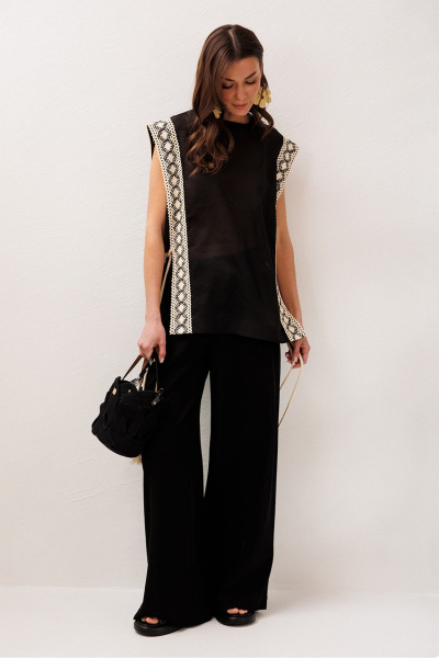 Туника Butеr 3302 черный - фото 5