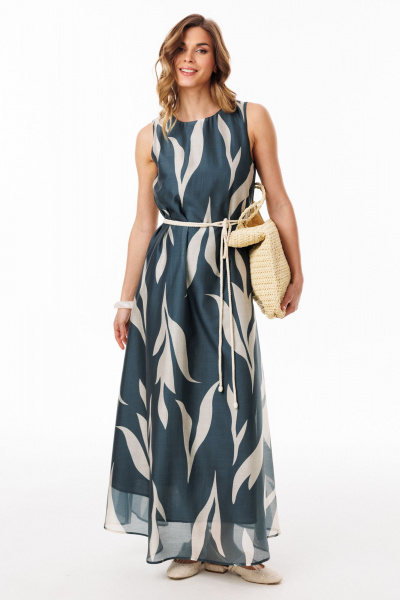 Платье EOLA 3078 изумруд_с_ рисунком - фото 14