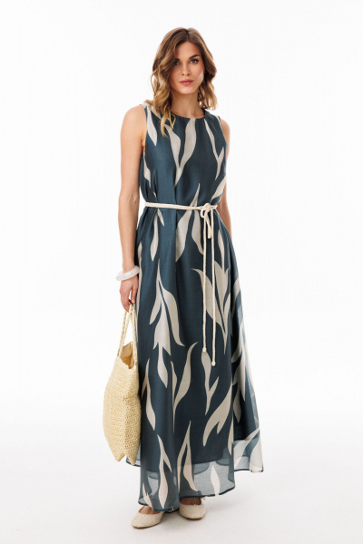 Платье EOLA 3078 изумруд_с_ рисунком - фото 12