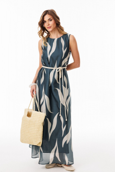 Платье EOLA 3078 изумруд_с_ рисунком - фото 11