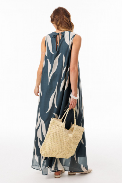 Платье EOLA 3078 изумруд_с_ рисунком - фото 9