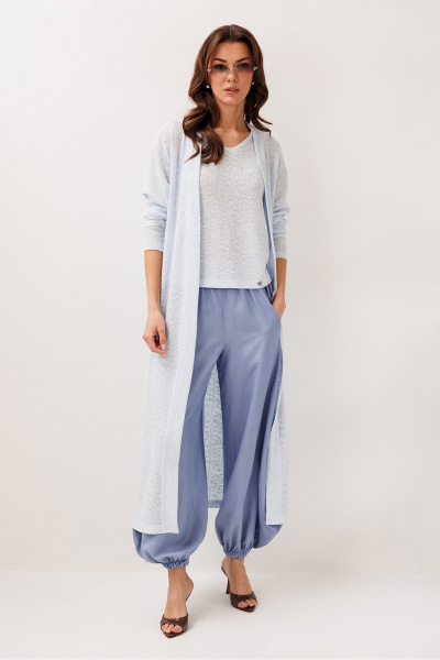 Джемпер Butеr 3311 голубой - фото 3