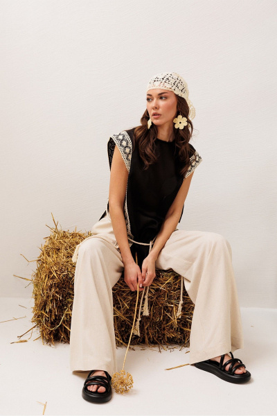 Брюки Butеr 3312 натуральный - фото 4