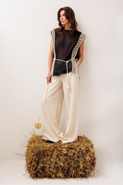 Брюки Butеr 3312 натуральный - фото 2