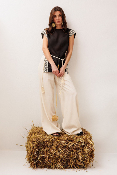 Брюки Butеr 3312 натуральный - фото 1