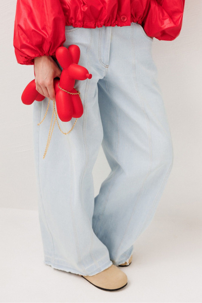 Брюки Butеr 3315 голубой - фото 12